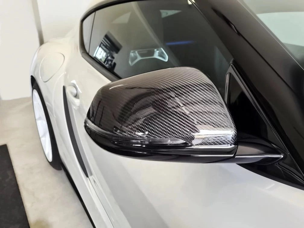 ToyotaSupraMK5CarbonFibreMirrorCovers(2018+)