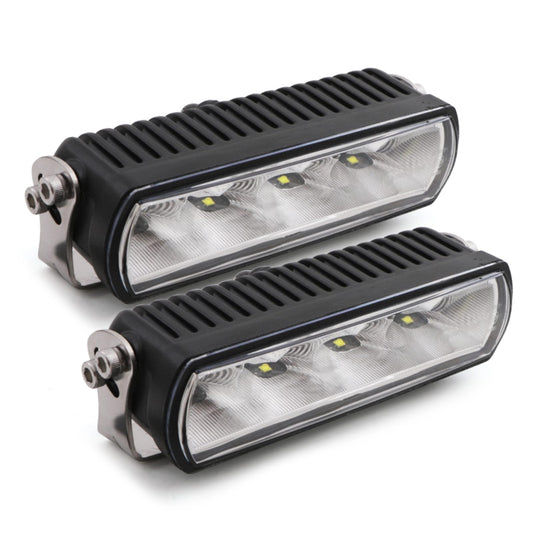 UniversalEmarkedDIY2x6BlackGrilleLightKit