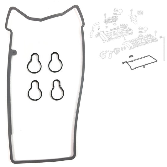 ValveCoverGasketSetFitsMercedesBenz,A3660160321,A3660160021