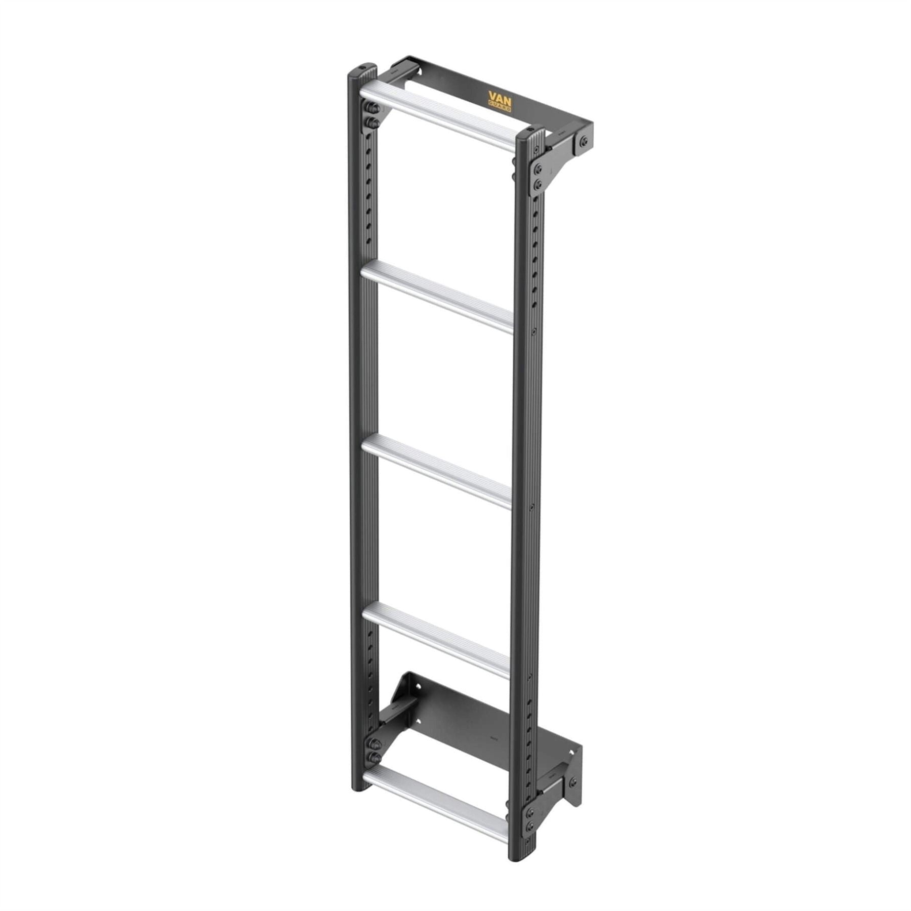 VanGuardRearDoor5-StepAluminiumULTILadderwithBespokeFittingKitfortheFiatScudo2022+