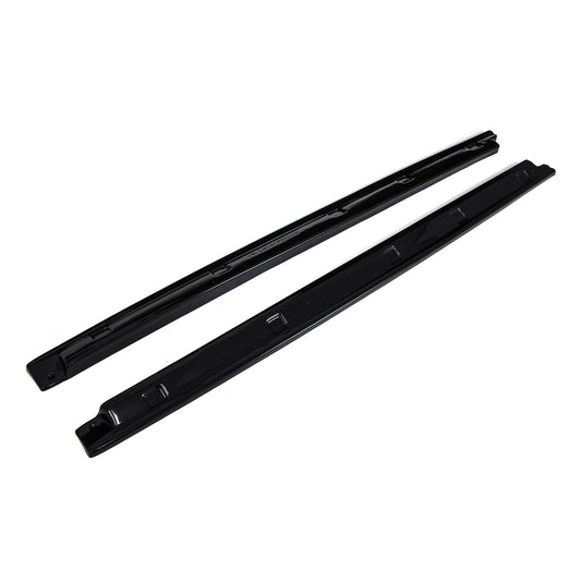 VolkswagenCaddyMK5SWB2020+GlossBlackSideSkirts