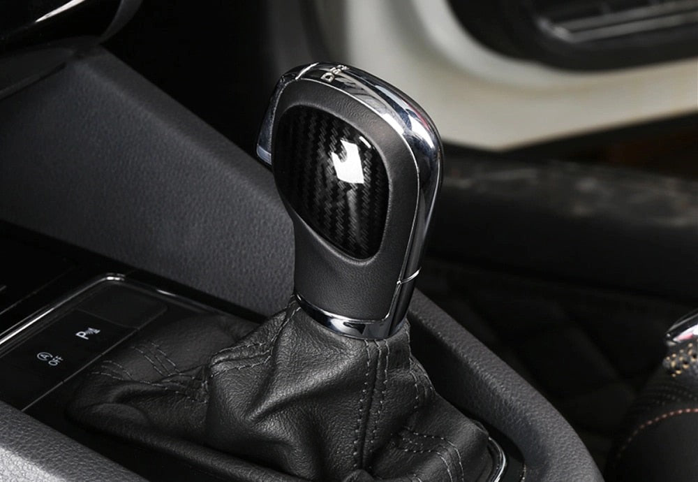 VolkswagenDSGSelector/ShifterKnobCarbonFibreLookCovers