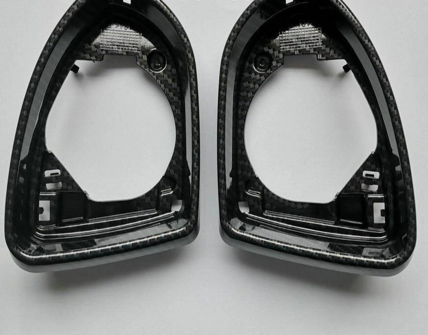 VolkswagenGolfMK7/MK7.5CarbonFibreLookWingMirrorHousing(2013-2019)