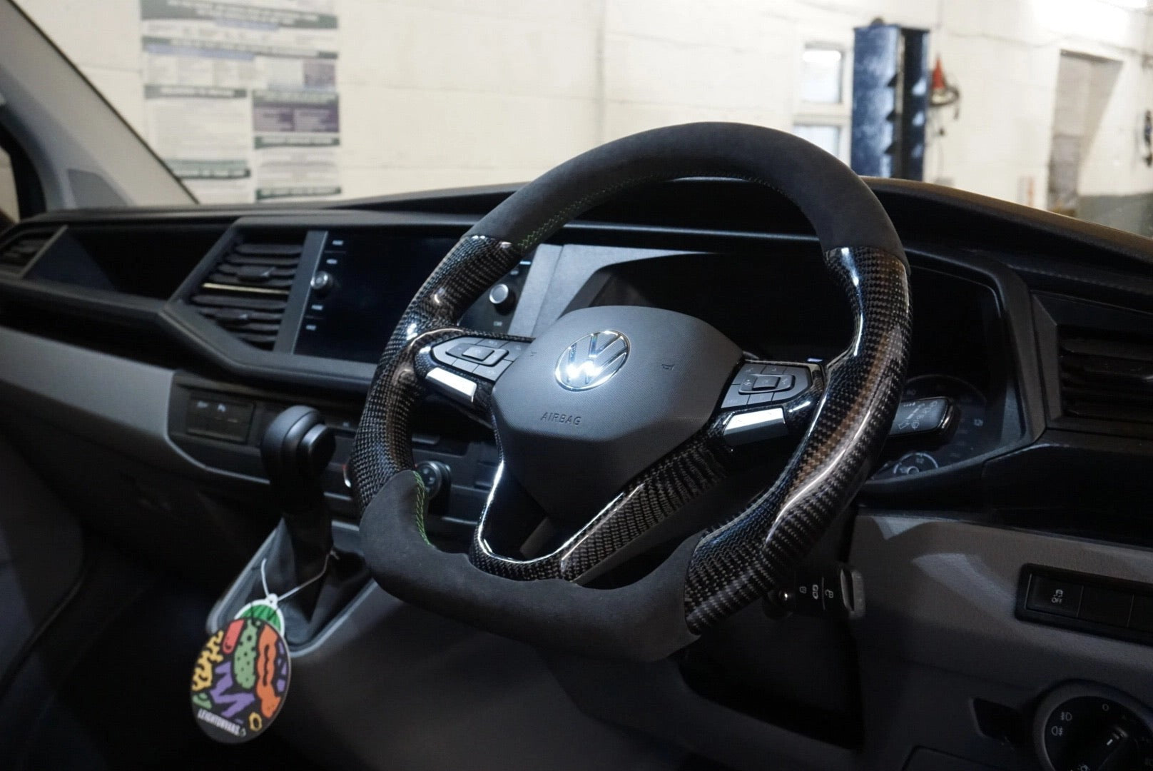 VolkswagenGolfMK8CarbonFibreSteeringWheel(2020+Models)