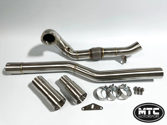 VolkswagenGolfRMK7MK7.5DecatDownpipe|MTCMotorsport