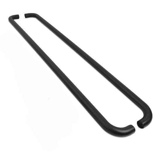 VolkswagenLWBCaddySidebarsMK304-20MatteBlack2.5SideSteps