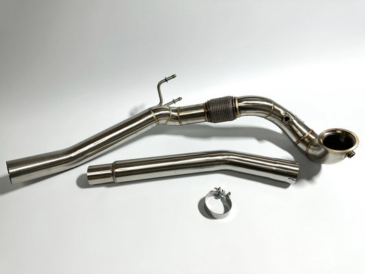 VolkswagenMK8GolfRDecatDownpipe|MTCMotorsport