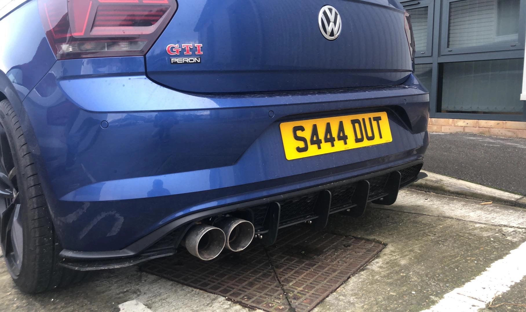 VolkswagenPoloAWGTIRearDiffuser(2018+Model)
