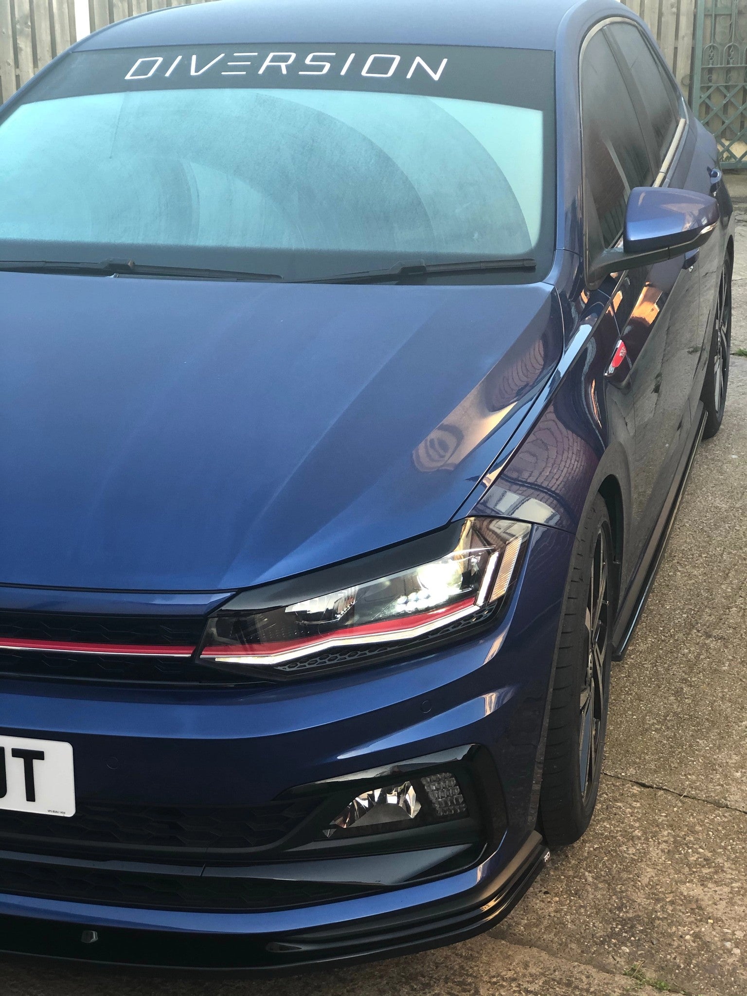 VolkswagenPoloAWMK6HeadlightEyebrows(2018+Models)