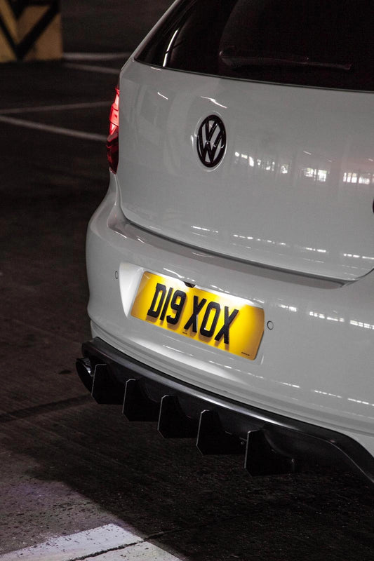 VolkswagenPoloMK56C/6RLEDNumberPlateUnitsPair(2009-2017)(White)