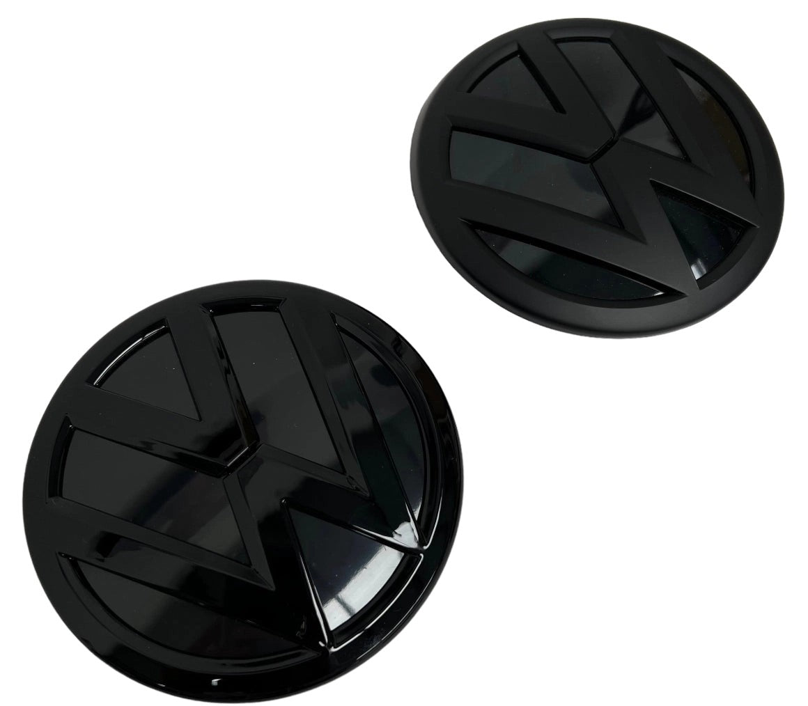 VolkswagenPoloMK56R/6CFrontOrRearGlossBlackBadges(2009-2017Models)