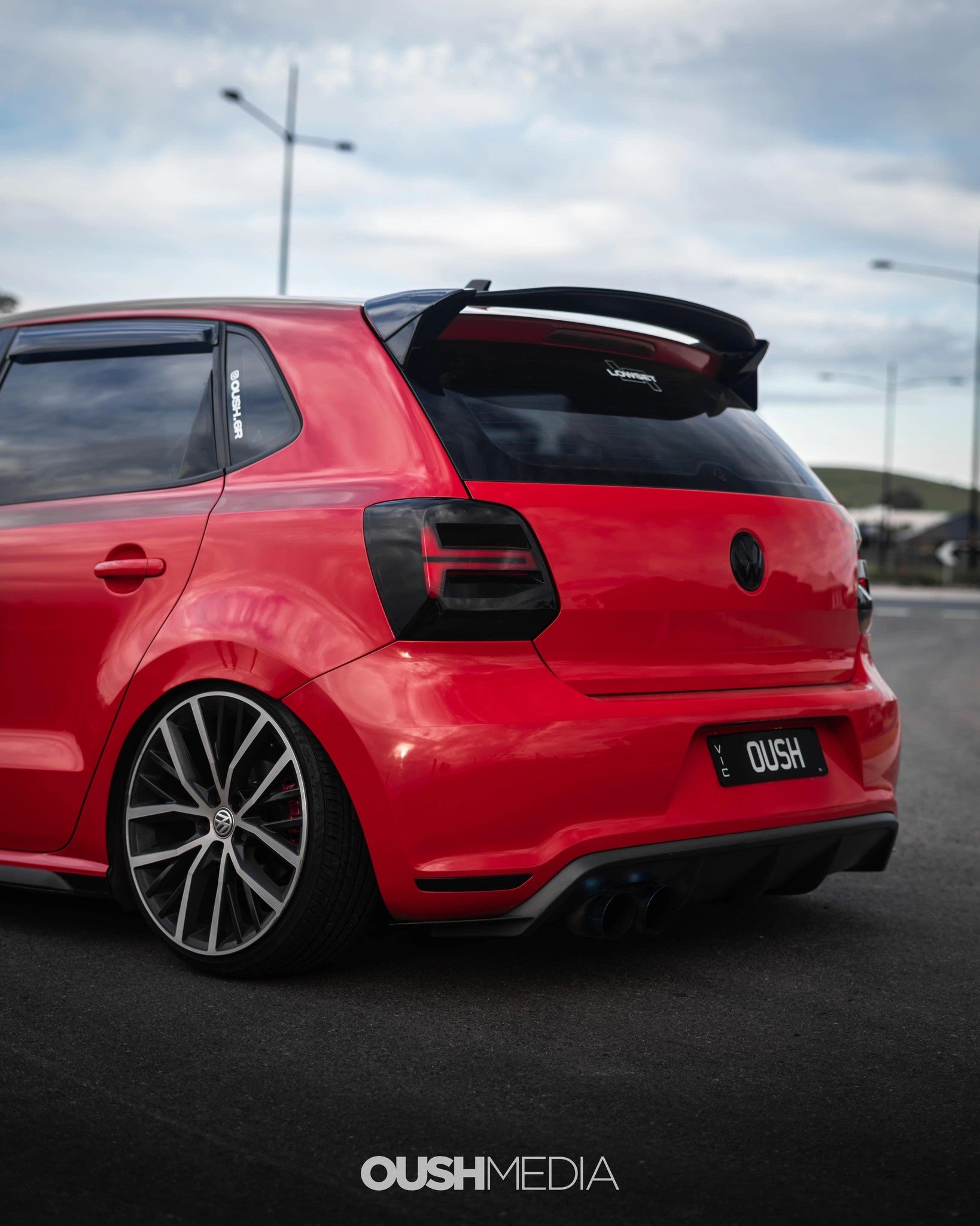 VolkswagenPoloMK56R/6CLiftedRoofSpoiler-GlossBlack(2009-2017Models)