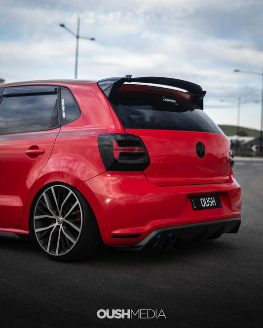 VolkswagenPoloMK56R/6CLiftedRoofSpoiler-GlossBlack(2009-2017Models)