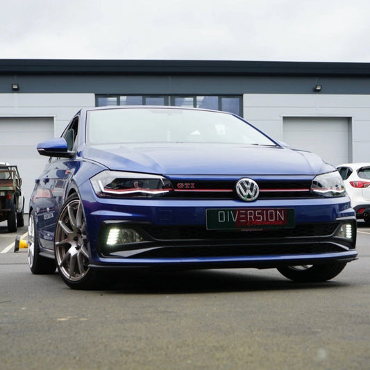 VolkswagenPoloMK6AWCUSTOMAllLEDHeadlightsAndDynamicIndicators(2018-2022)(AllLEDLightShowHeadlight)