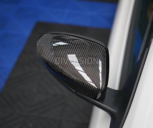 VolkswagenScirocco/Beetle/JettaCarbonFibreWingMirrorReplacementCaps(2009+Models)