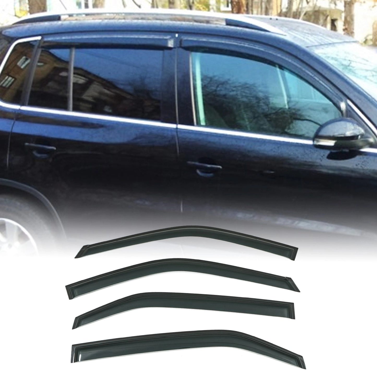 VolkswagenTiguan5N07-12BlackWindDeflectors