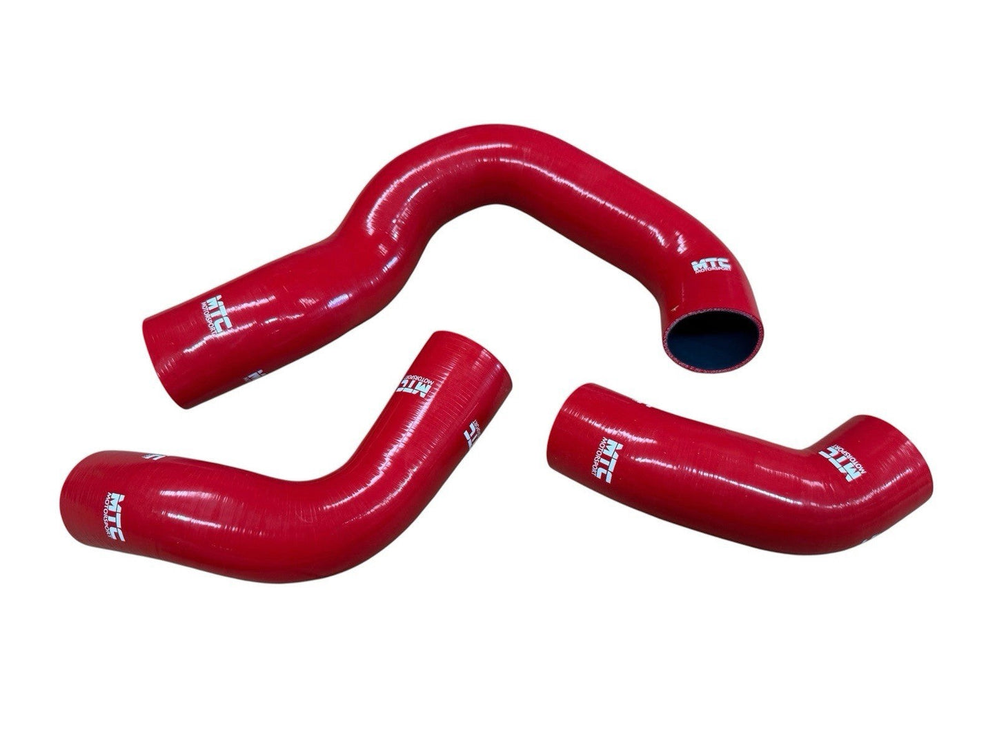 VolkswagenTransporterT5.1180BHPCFCASiliconeIntercoolerTurboBoostHoseKitRed|MTCMotorsport