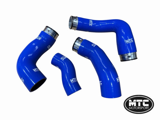 VolkswagenTransporterT52.5TDI130/174BHPBNZ/BPC(20062010)SiliconeIntercoolerTurboBoostHoseKitBlue|MTCMotorsport