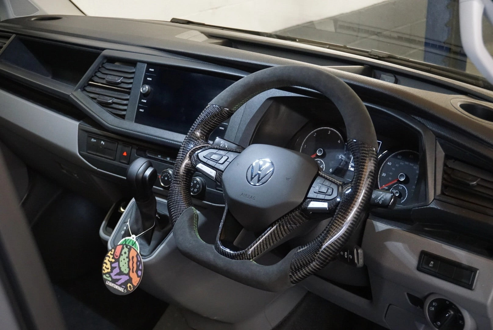 VolkswagenTransporterT6.1CarbonFibreSteeringWheel(2020+Models)