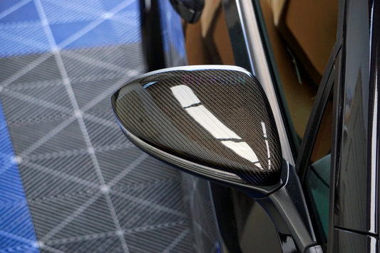 VolkswagenVWGolfMK7/MK7.5GenuineCarbonFibreWingMirrorCovers(2013-2019)