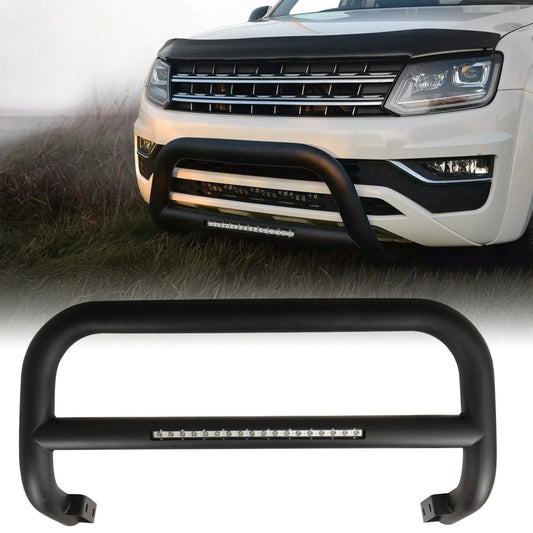VWAmarok2010-2020BlackLEDBullBar