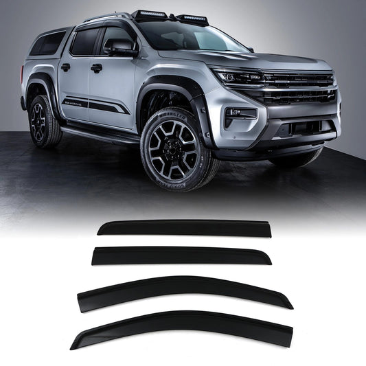 VWAmarokMK22023+4pcBlackWindDeflectorKit