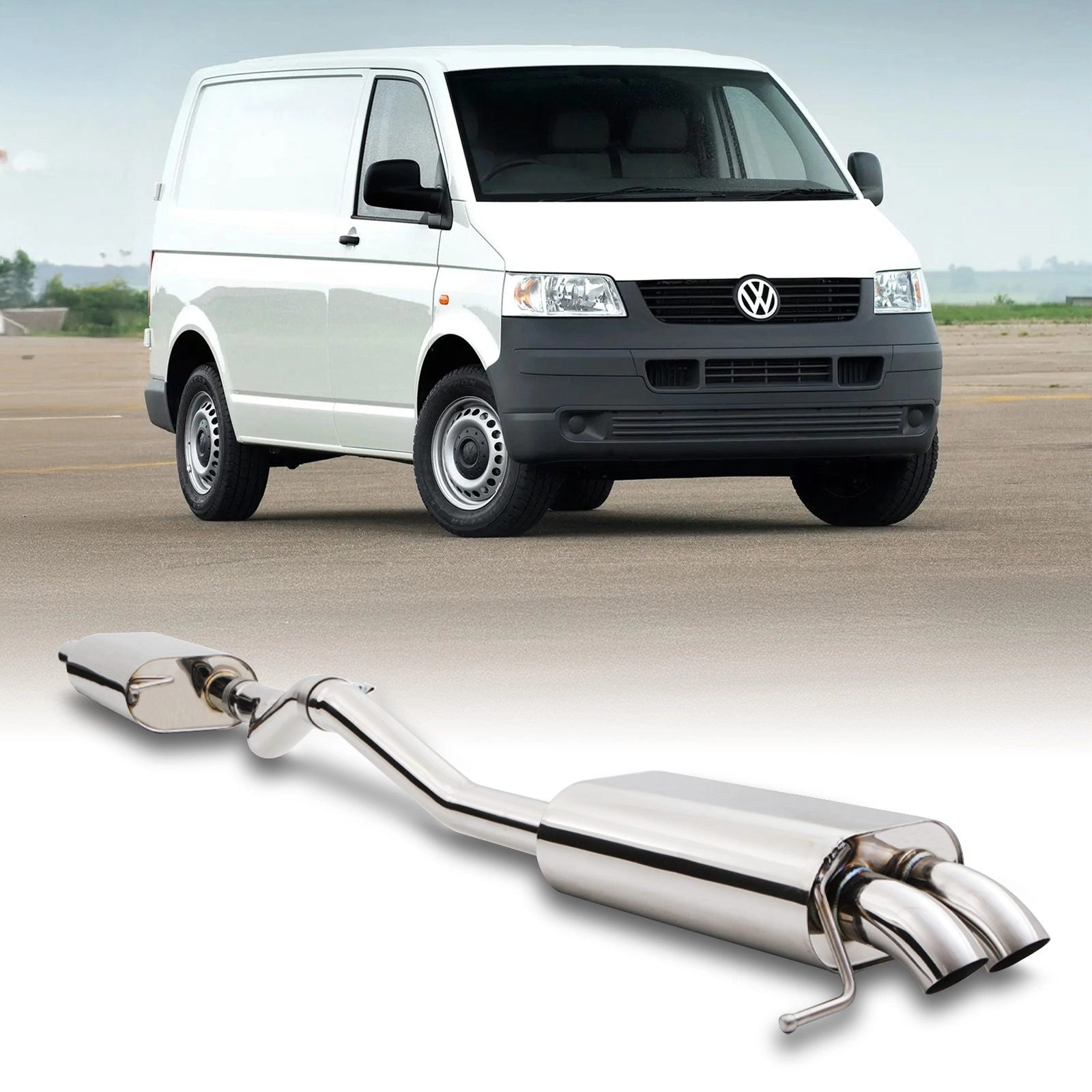 VWTransporterT51.9TDISWB03-09CatBackExhaustSystem