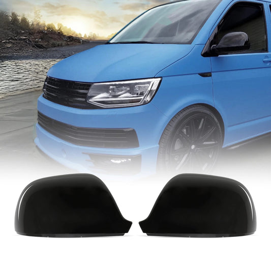 VWTransporterT62016+GlossBlackWingMirrorCovers