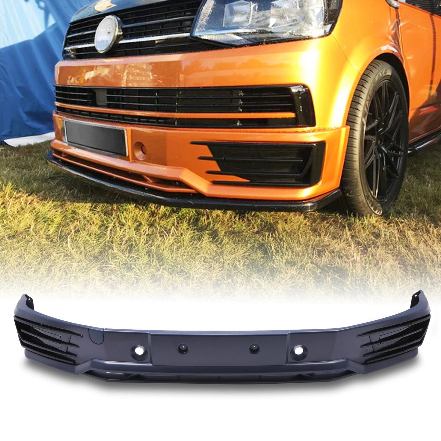 VWTransporterT6SportlineFrontBumperSplitter/Valance