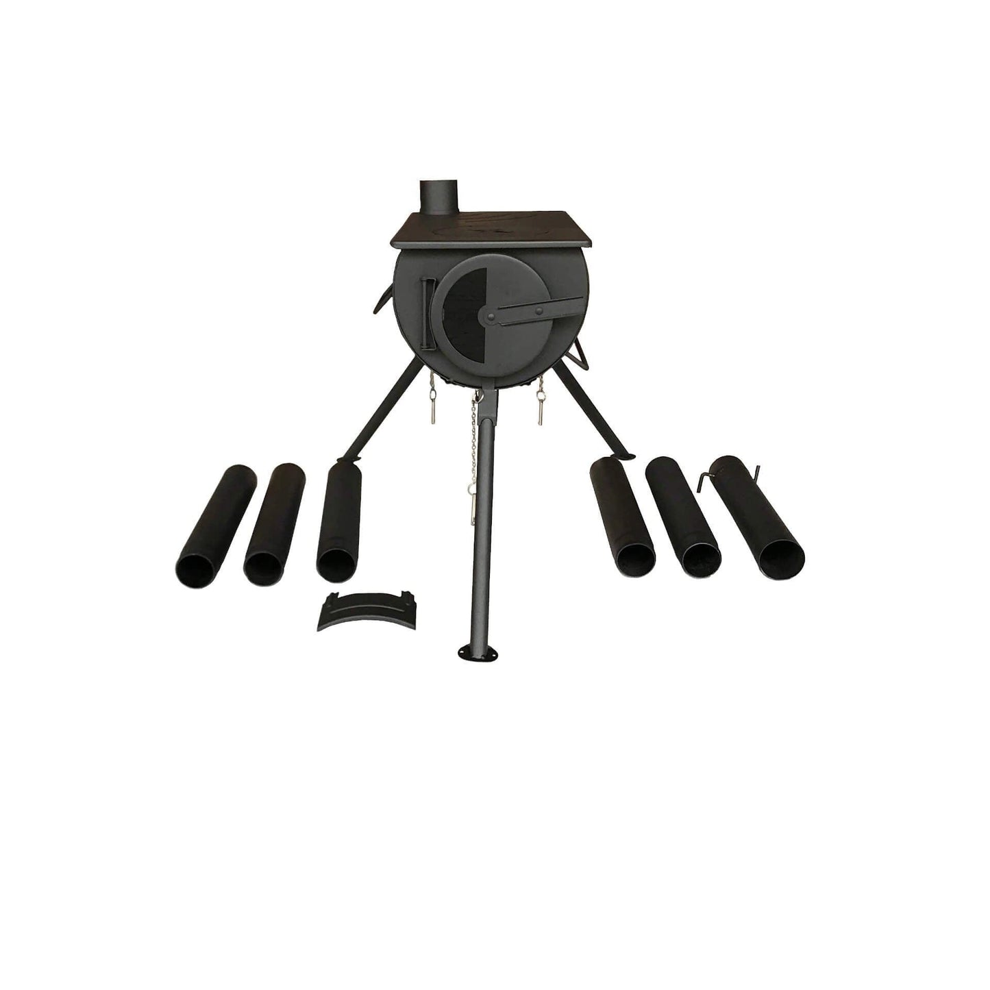 WoodBurningCurvedOutdoorExpeditionOverlandCampingCookingStove