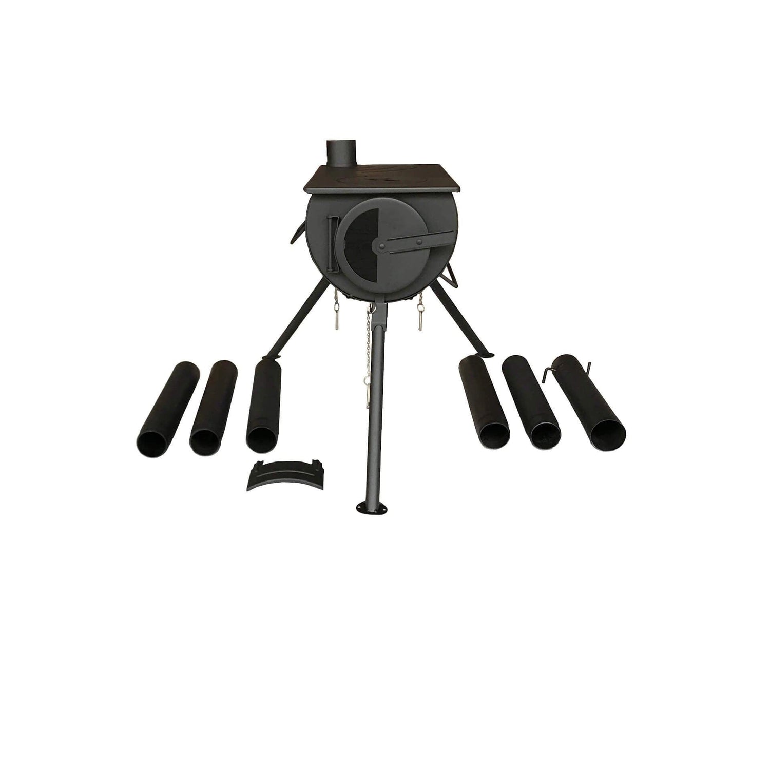 WoodBurningCurvedOutdoorExpeditionOverlandCampingCookingStove