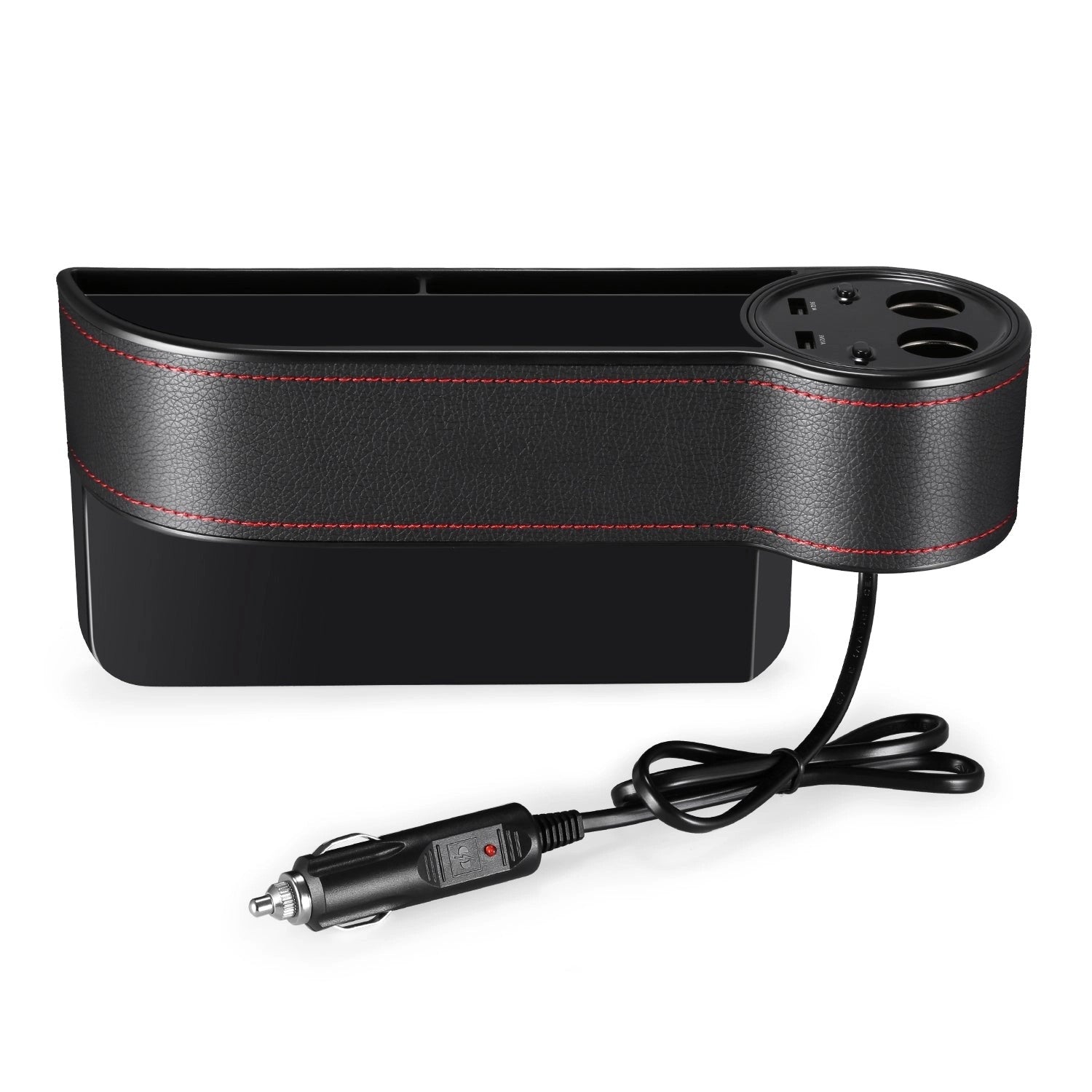 ZEEPINC15Multi-useCarSeatGapStorageBoxVoltageDisplay