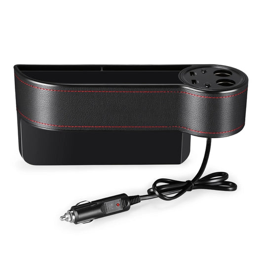 ZEEPINC15Multi-useCarSeatGapStorageBoxVoltageDisplay